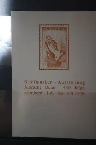 Albrecht Dürer Sonderdruck; Faksimile 1978