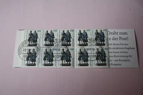 Markenheft MH 36 II oZ, Sehenswürdigkeiten, Ersttagsstempel