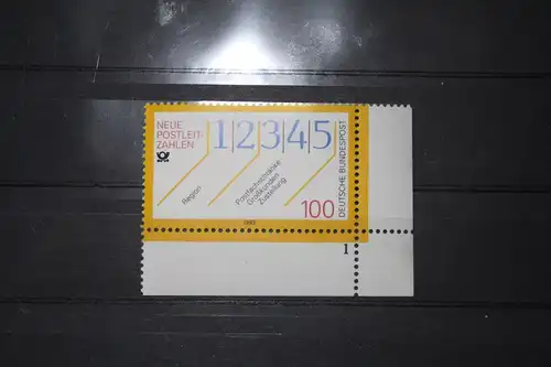 Postleitzahlen 1993; Eckrand mit Formnummer FN 1