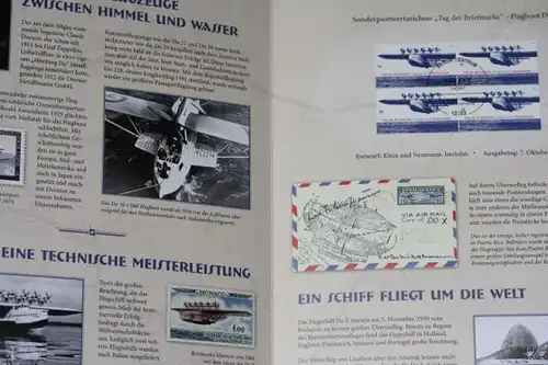 Jahresgabe der Deutsche Post: Flugboot DoX; Tag der Briefmarke 2004