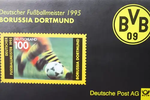 Erinnerungsblatt der Deutsche Post ; Borussia Dortmund 1995