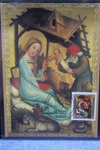 Maximumkarte Weihnachten 1982