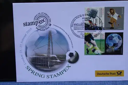 Ausstellungsbrief Deutsche Post: SPRING STAMPEX 2005