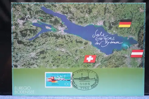 Gedenkblatt, Erinnerungsblatt EUREGIO Bodensee