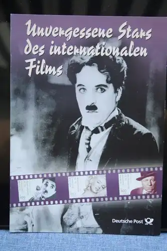 Erinnerungsblatt EB 5/2001; Gedenkblatt; Wohlfahrt 2001, Filmschauspieler