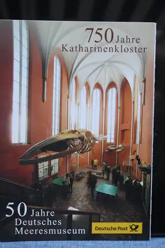 Erinnerungsblatt EB 4/2001; Gedenkblatt; Katharinnenkloster; Meeresmuseum
