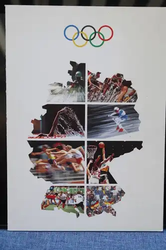 Erinnerungsblatt EB 1/1992; Gedenkblatt; Sporthilfe, Olympische Winterspiele 