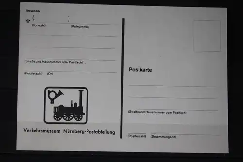 Stempelkarte, Nürnberg, 150 Jahre Deutsche Eisenbahnen