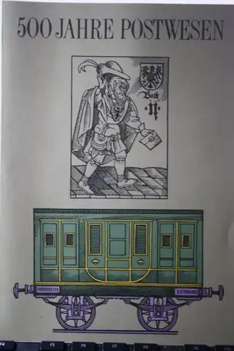 Ersttagsblatt; ETB 4/1990; 500 Jahre Postverbindungen