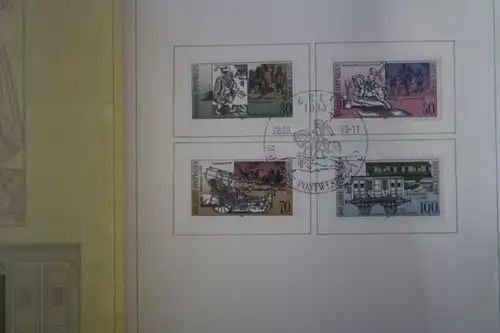Ersttagsblatt; ETB 4/1990; 500 Jahre Postverbindungen