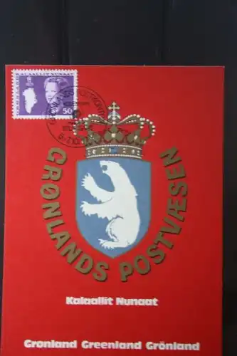 Grönland, Ausstellungskarte zur Philatelia 1984 in Stuttgart