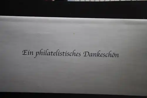 Jahreskarte, Jahresgabe der Post; Klappkarte 2008