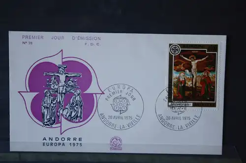 Französisch Andorra 1975, FDC