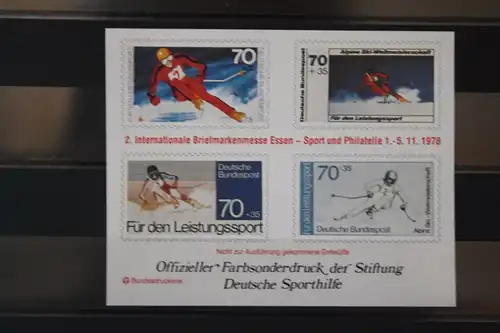 Vignette der Sporthilfe Für den Sport 1978