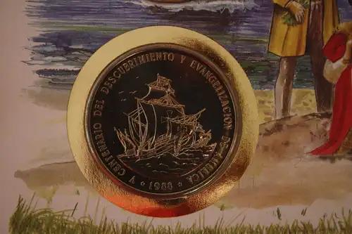 Numisbrief Münzbrief Münzenbrief: Republica Dominica