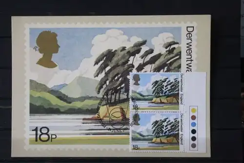 Maximumkarten-Set Großbritannien 1981: National Trusts;
Landschaften; Traffic Lights (Farbampeln)