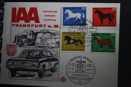 IAA Frankfurt 1969; Ausstellungskarte