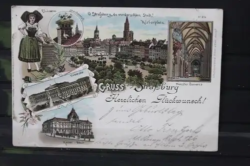 Straßburg; Gruß aus