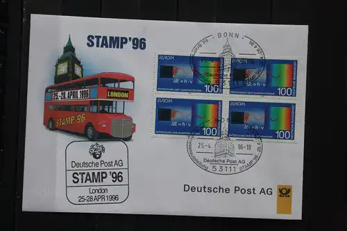 Ausstellungsbrief Deutsche Post:  STAMP ''96 London