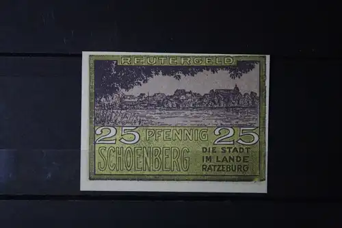 Notgeld Schoenberg bei Ratzeburg ,25 Pf.