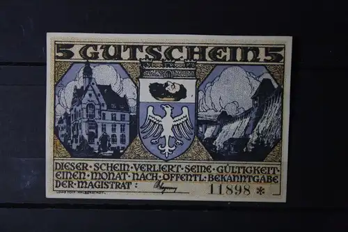 Notgeld Neheim, 5 Mark