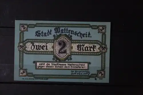 Notgeld Wattenscheid, 2 Mark