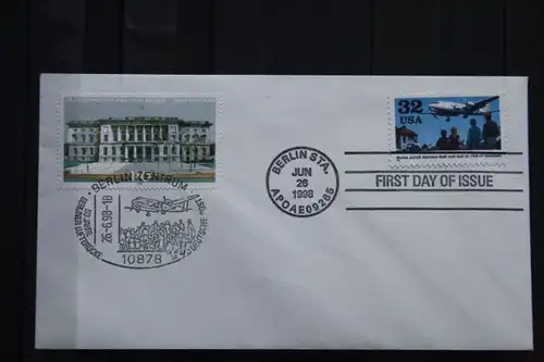 Luftbrücke Berlin; mit Berlinstempel USA