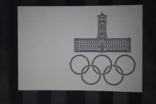 Amtl. Ersttagsblatt DDR ETB 1/1985, IOC-Session Berlin