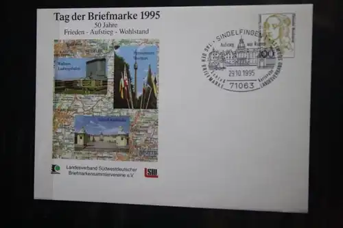 Tag der Briefmarke 1995; Sonderstempel Sindelfingen 