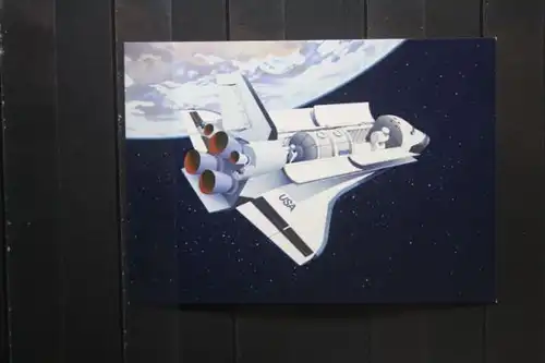 Ganzsache Space Shuttle/Spacelab zur LUBRIA 1981
