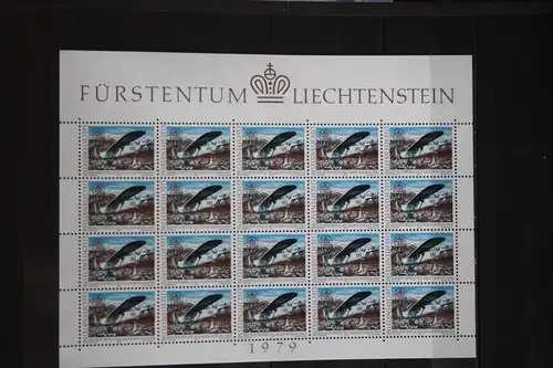 Liechtenstein Kleinbogen  CEPT 1979