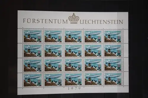 Liechtenstein Kleinbogen  CEPT 1979