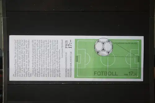 Fußball, Schweden, Markenheft 1988