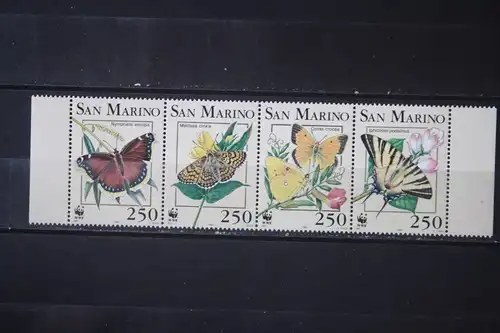 San Marino WWF 1993, Schmetterlinge, Zusammendruck