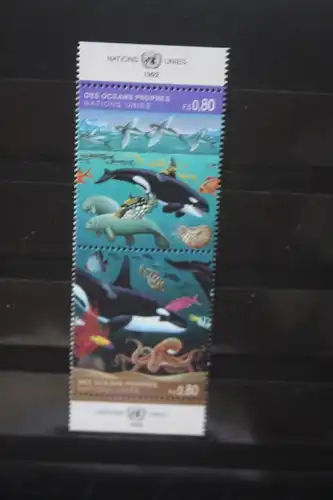 UNO Genf 1992, Kleinbogen Tiere, Meerestiere