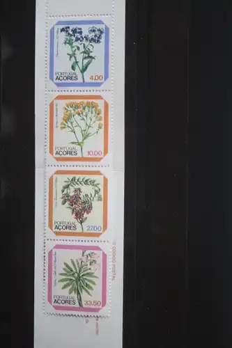 Portugal Azoren Markenheft Blumen, 1982