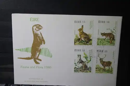 Irland Tiere 1980, FDC