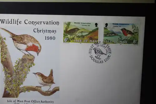 Guernsey Vögel 1980, FDC