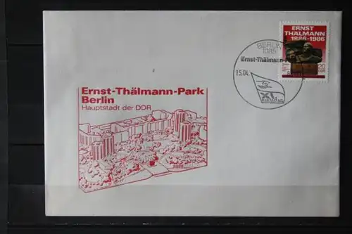 Thälmann-Park 1986, FDC