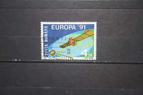 Rumänien CEPT EUROPA-UNION 1991; Raumfahrt, Europäische Weltraumfahrt
