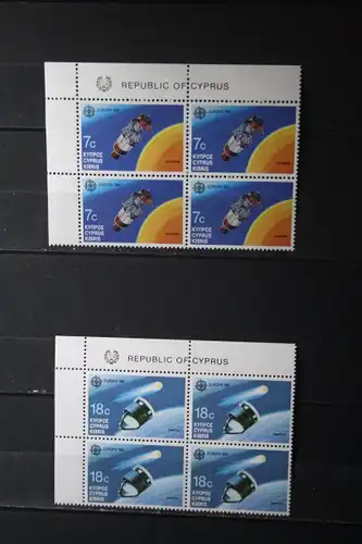 Zypern CEPT EUROPA-UNION 1991; Raumfahrt, Europäische Weltraumfahrt