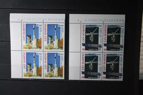 San Marino CEPT EUROPA-UNION 1991; Raumfahrt, Europäische Weltraumfahrt