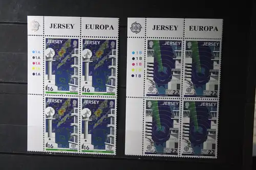 Jersey , CEPT 1988 Schiffe, Flugzeuge, Transport, Kommunikation