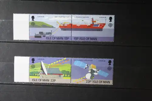 Isle of Man , CEPT 1988 Schiffe, Weltraum, Transport, Kommunikation