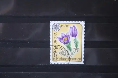 Blumen, Österreich, CEPT 1986