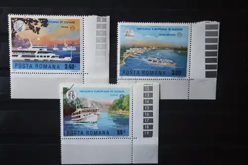 Rumänien, Donau-Schifffahrt / Europäische Donaukommission 1977