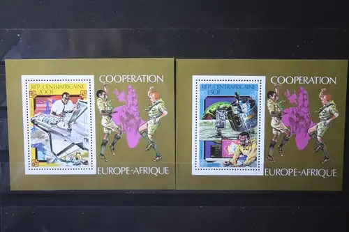 Centralafrika, Zentralafrika, Raumfahrt, Satellitentechnik, 6 Blöcke Europäisch-Afrikanische Cooperation