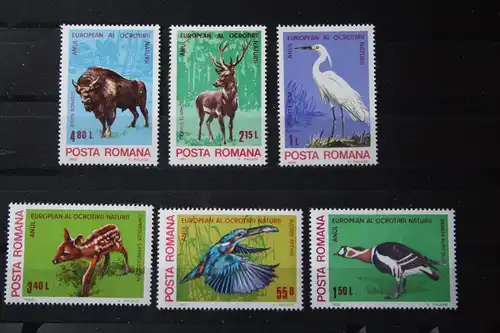 Rumänien, Europäisches Naturschutzjahr 1980, Tiere