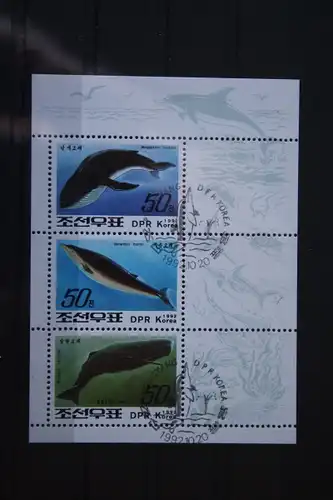 Korea, Tiere, Tier- Block, Wale, 1992