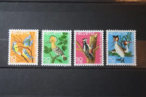 Schweiz; Pro Juventute 1970, Vögel